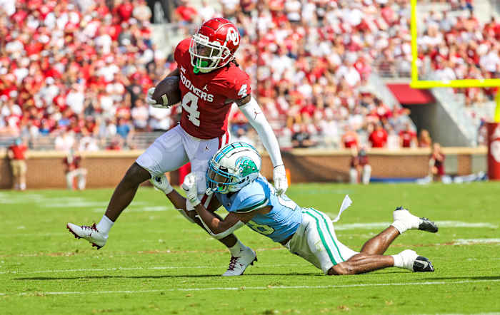 Mario Williams (pictured) was often used to help manufacture rushing yards for the Oklahoma Sooners